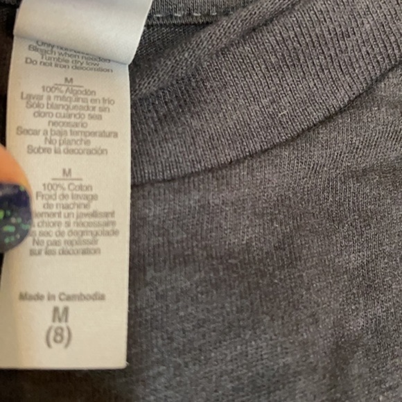 Impostor tee Among Us Black Kids Youth T-shirt size Medium - Picture 2 of 5